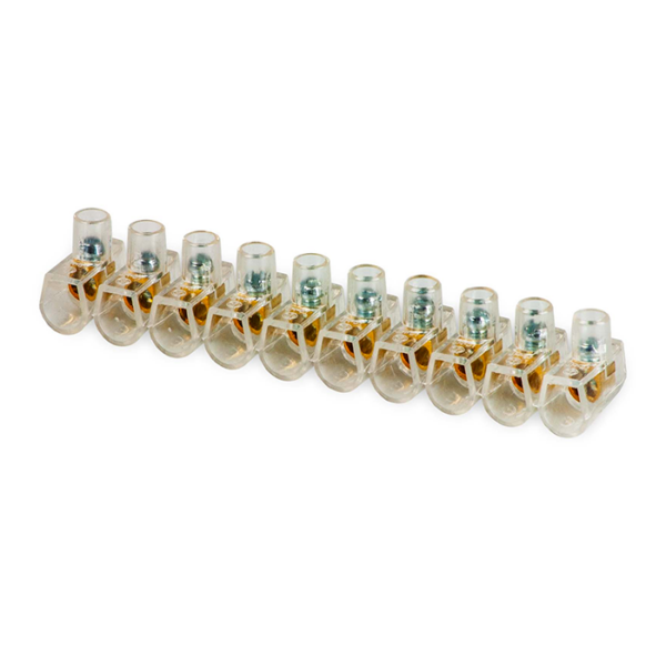 Barrette 10 bornes unipolaires 2.5mm²