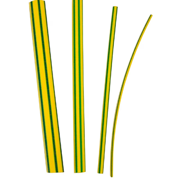 Gaine thermorétractables 3M Vert/Jaune