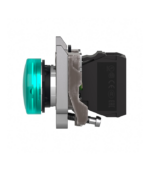 Harmony XB4 - voyant lumineux BA9s - Ø22 - vert - direct 250V max - vis étrier