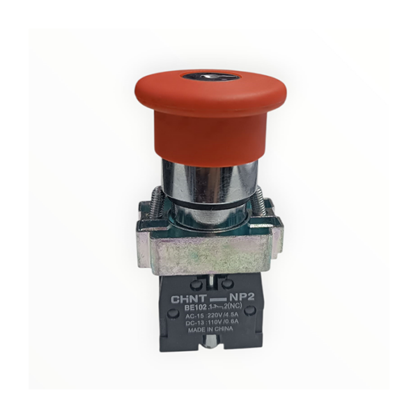 Bouton d'arrêt d'urgence à clé NP2-BS142