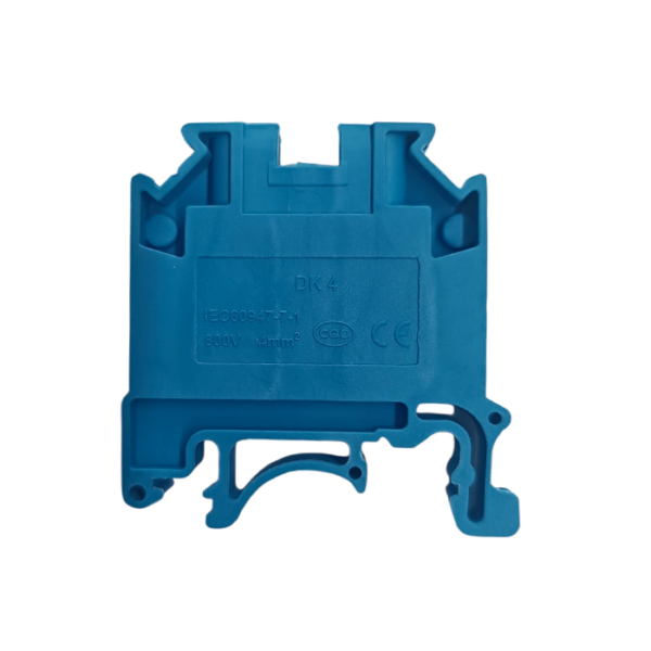 Bornier 4mm² BLEU DK4