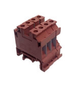 Bornier de jonction à vis 6 mm² Rouge