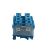 Bornier de jonction BLEU 6mm² DK-6 – Image 2