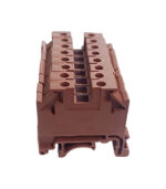 Bornier de jonction à vis 2.5 mm² Rouge