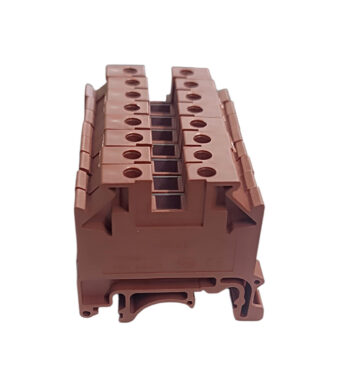 Bornier de jonction à vis 2.5 mm² Rouge