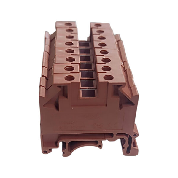 Bornier de jonction à vis 2.5 mm² Rouge