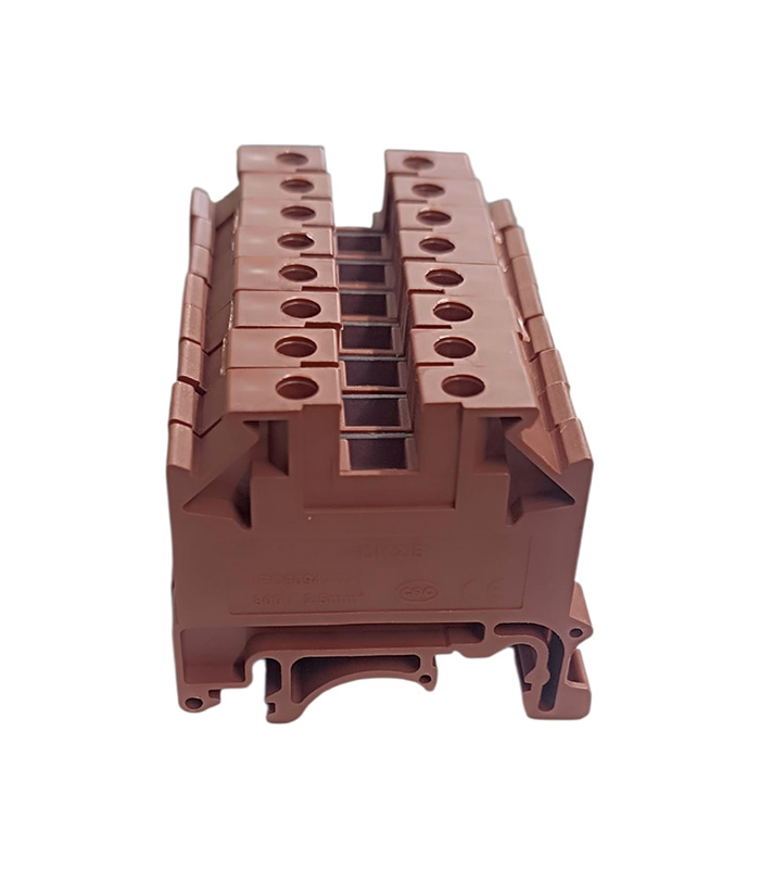 Bornier de jonction à vis 2.5 mm² Rouge Bornier de jonction à vis 2.5 mm² Rouge