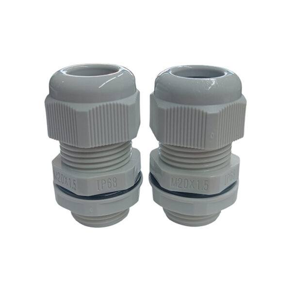 Presse étoupe M20x1.5 IP68 Gris