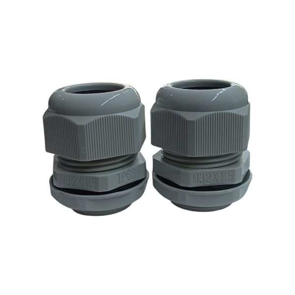 Presse étoupe M32x1.5 IP68 Gris 