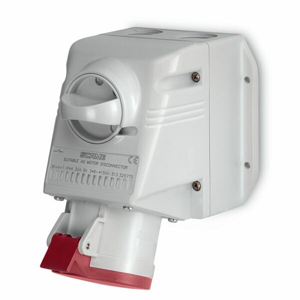 Prise murale industrielle 4P+T 32A