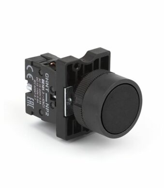 Bouton Poussoir noir NP2-EA21