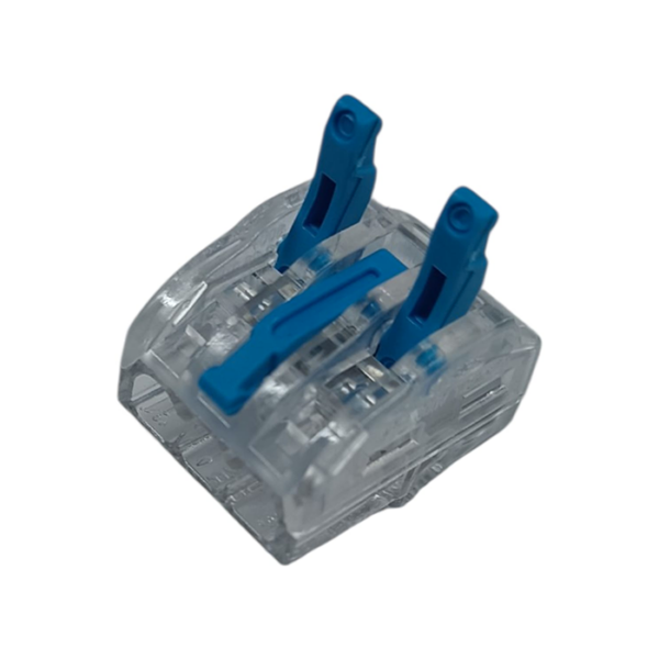 Connecteur 3 pôles 2x4mm²