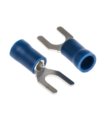 Cosse à fourche isolées SVS2-5 BLEU