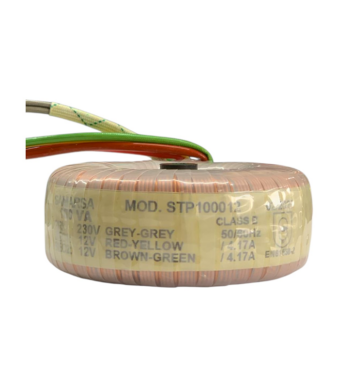 TRANSFO TORIQUE 100 VA 2X12V 4.17A