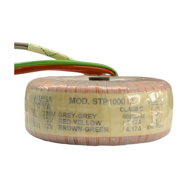 TRANSFO TORIQUE 100 VA 2X12V 4.17A