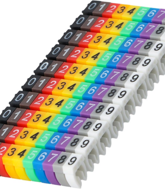 Repère Fil Electrique 0-9