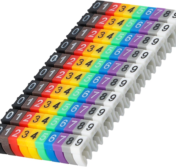 Repère Fil Electrique 0-9