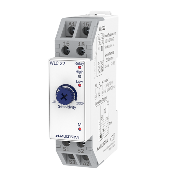 Relais de niveau liquide 3 niveau WLC-22