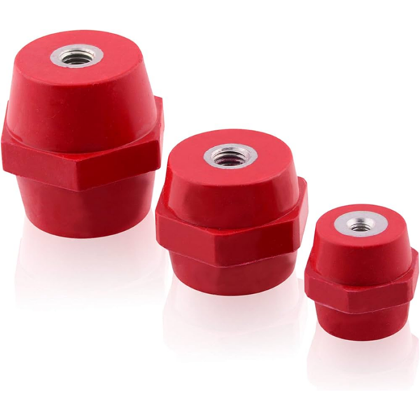 Isolateur hexagonal rouge SM35