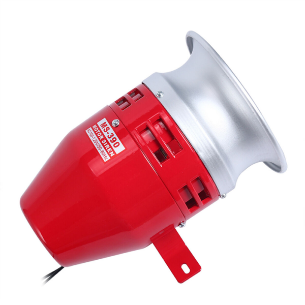 Sirène rouge MS-390 AC 220-240 V